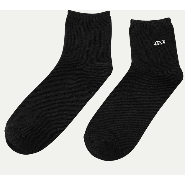 Vans 男女同款 长袜 黑色-VN0006JIBLK