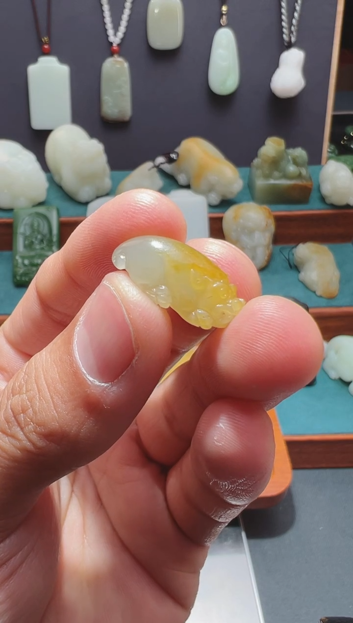 【闪购商品】和田玉吊坠(不含链)未镶嵌1