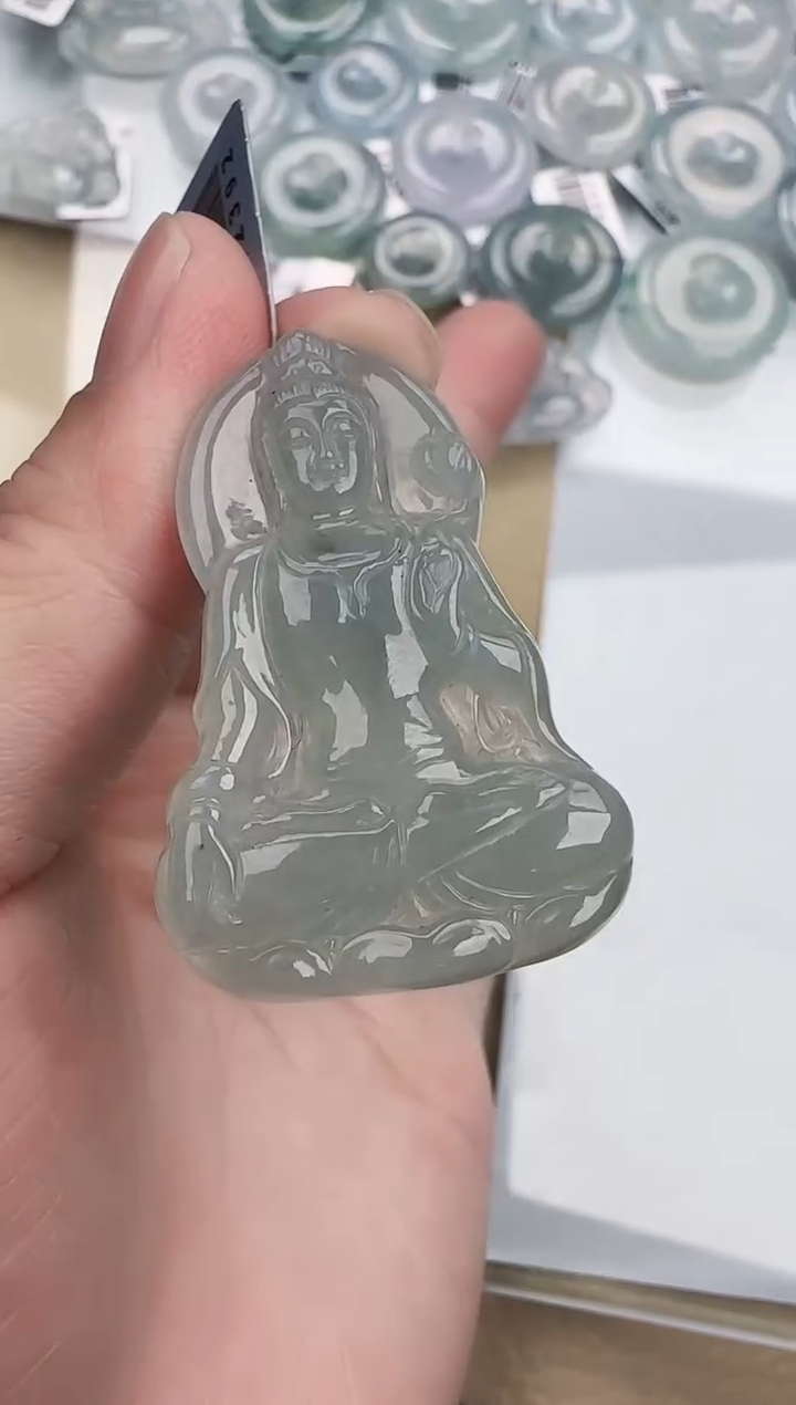 翡翠未镶嵌颈饰缅甸翡翠a货