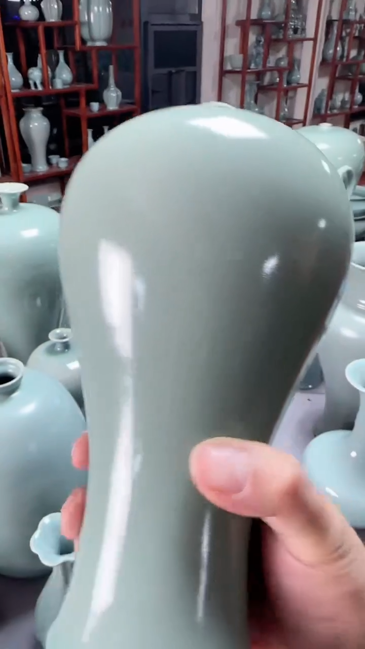 【闪购商品】杯汝瓷仿古釉梅瓶