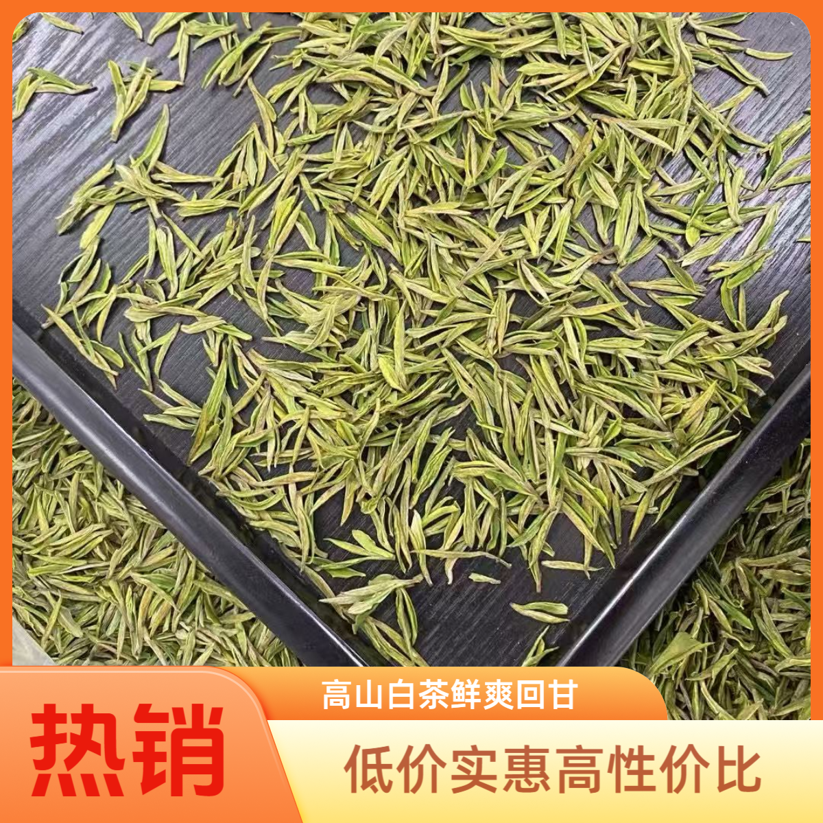 【口粮王】2025新茶明前茶高山兰花香鲜爽回甘茶叶