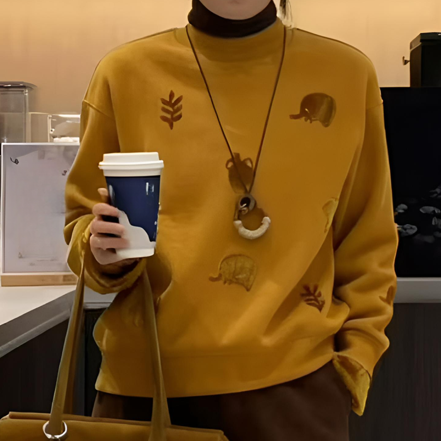 8259729女装加绒卫衣ZR（衣长55）