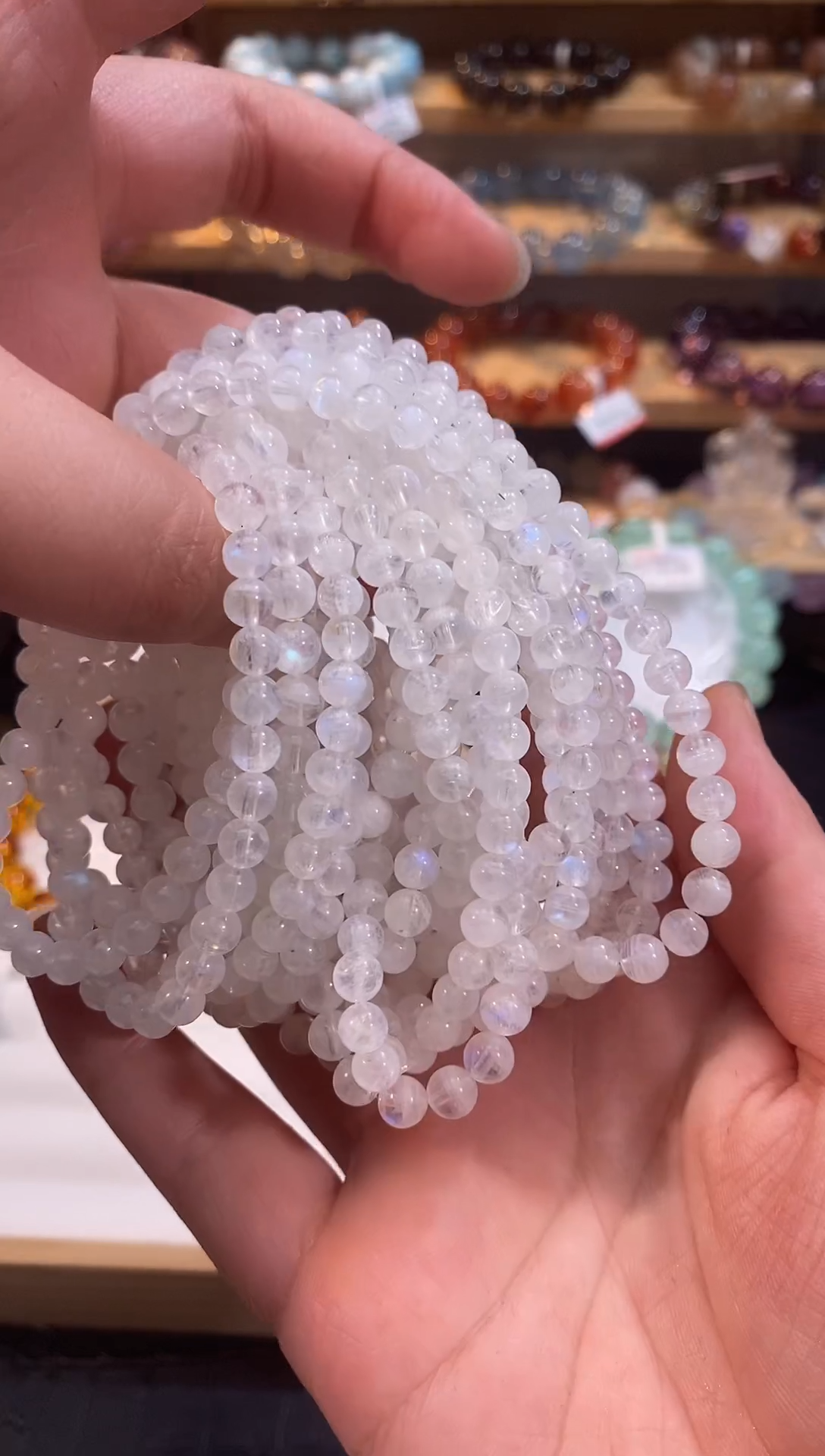 手链未镶嵌长石马岛月光三圈 多样性发一