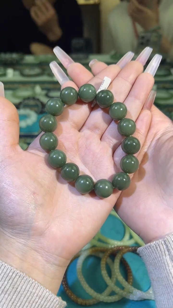 【闪购商品】和田玉（糖玉）手串未镶嵌和田玉手串多样性发货拍一发一