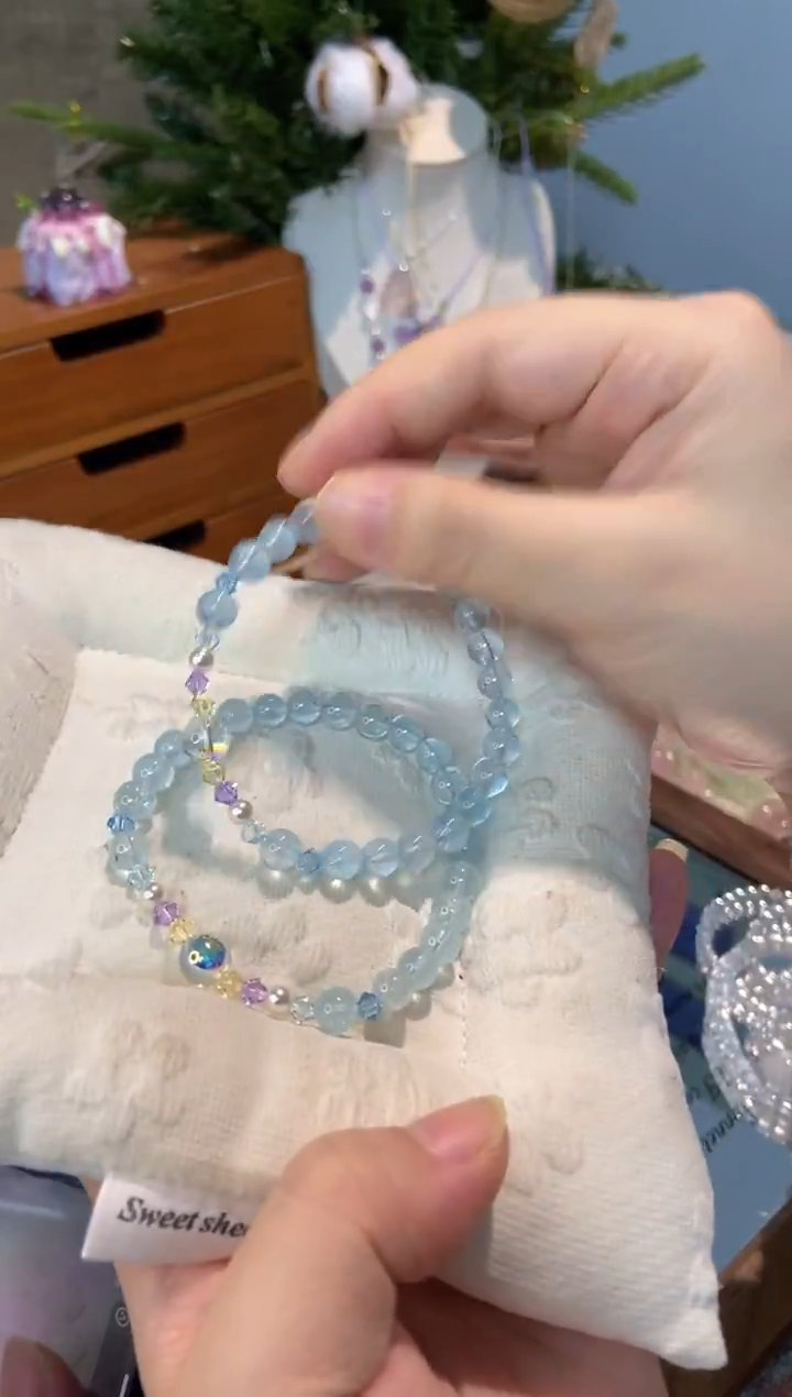 未镶嵌手串水晶孤品捡漏均匀瑕疵介意勿拍