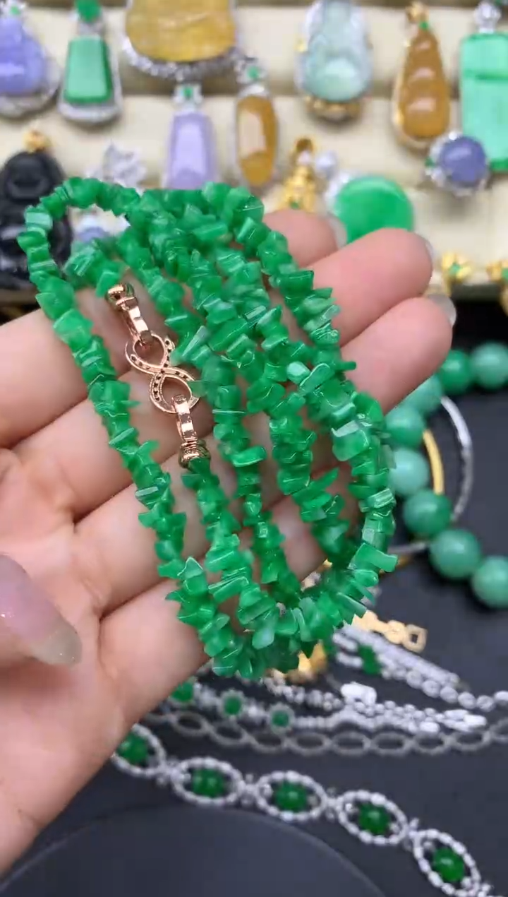 【闪购商品】翡翠手串未镶嵌376-中国好珍宝