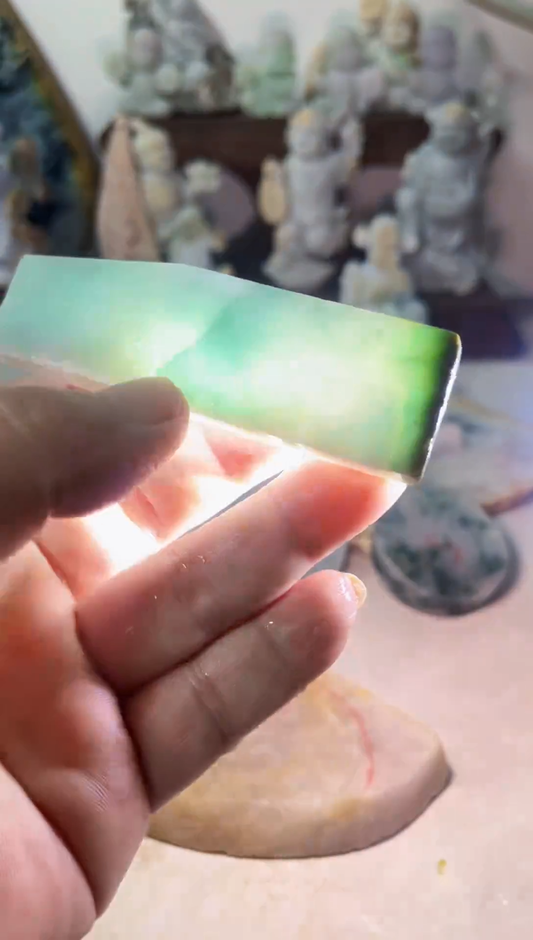 【闪购商品】翡翠吊坠(不含链)未镶嵌A1034