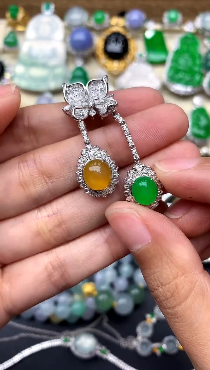 【闪购商品】翡翠颈饰18K金镶嵌431-中国好珍宝