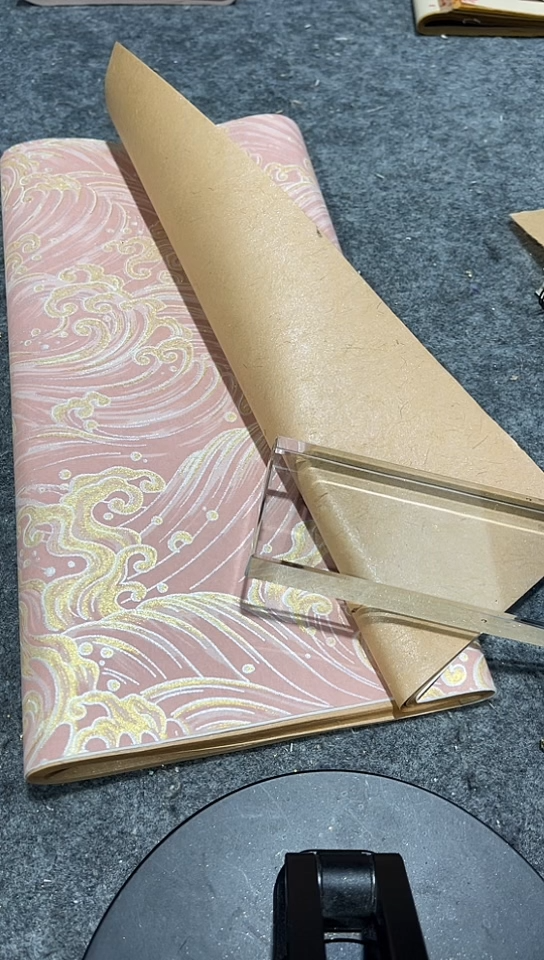 33/45深仿古雁皮剑麻珍珠笺50张
