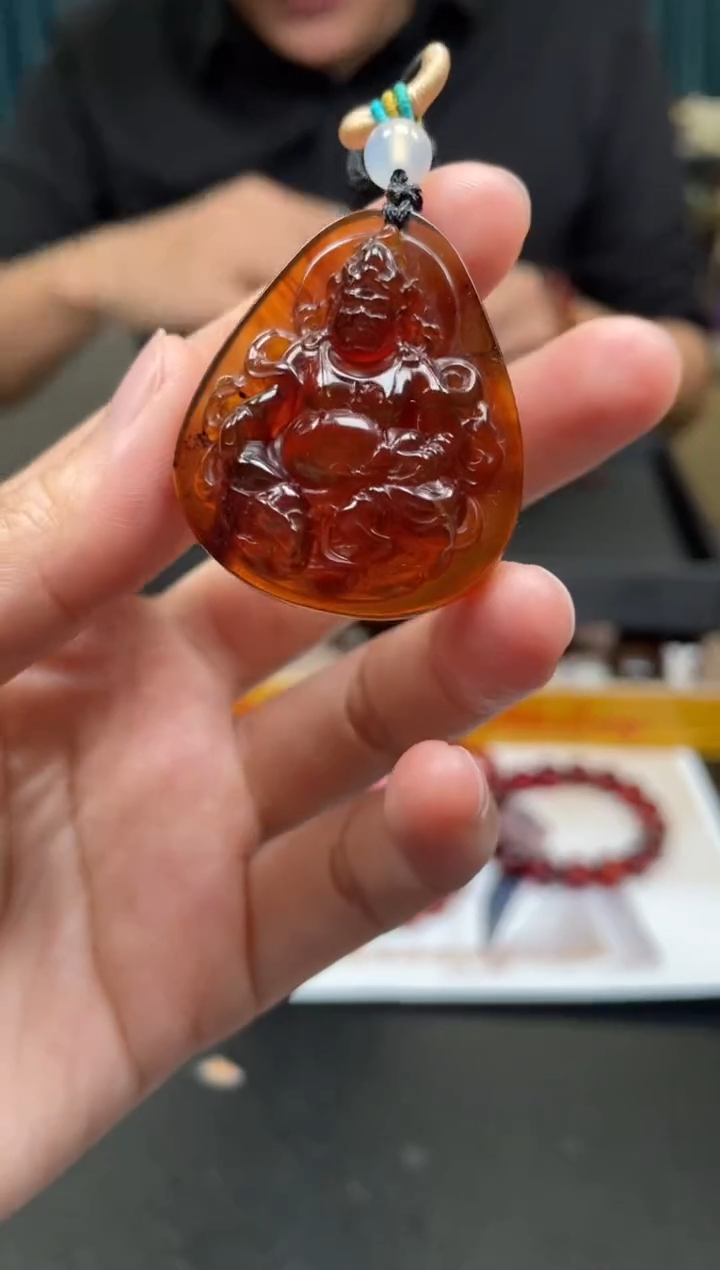 【闪购商品】琥珀颈饰未镶嵌2-17HDJT0144352