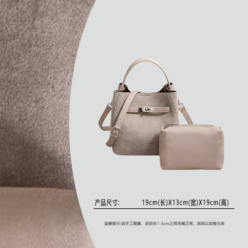 【云云甄选】SK-63098-米驼色-轻奢时尚女士新款单肩斜挎包