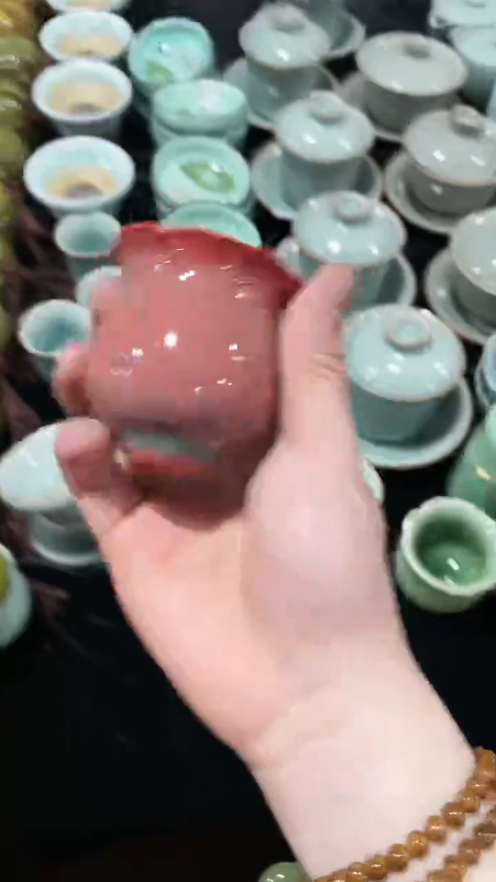 【闪购商品】纯手工 特价 微瑕 慧仙青瓷