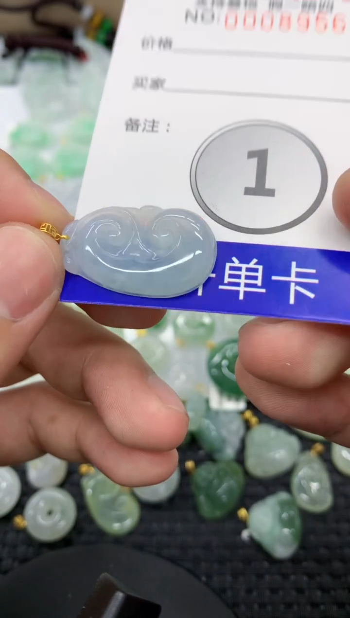【闪购商品】翡翠颈饰18K金镶嵌11111111111