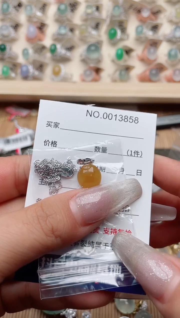 【闪购商品】翡翠戒指银S925镶嵌·