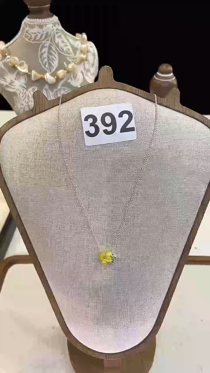 颈饰合金淡水珍珠392