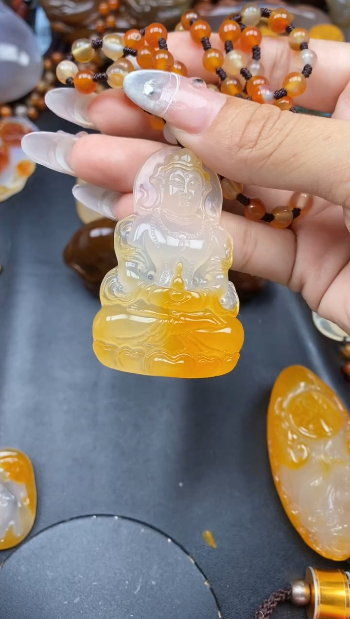 【闪购商品】玛瑙/玉髓颈饰未镶嵌ll