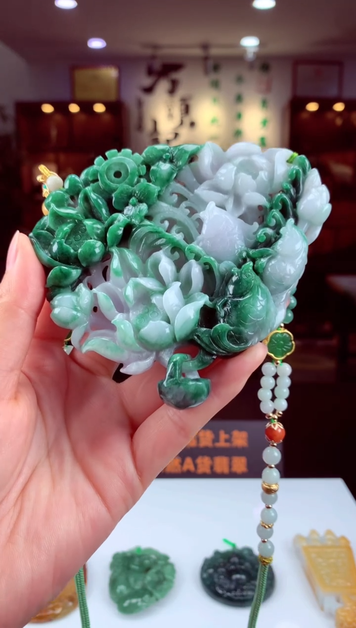 【闪购商品】定制翡翠未镶嵌天然A货翡翠（拍一发一）