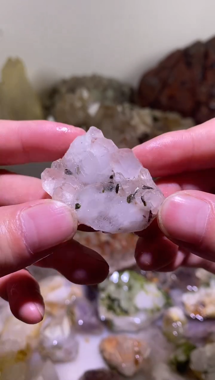 未镶嵌珠宝半成品水晶2号四川美姑超七花园水晶