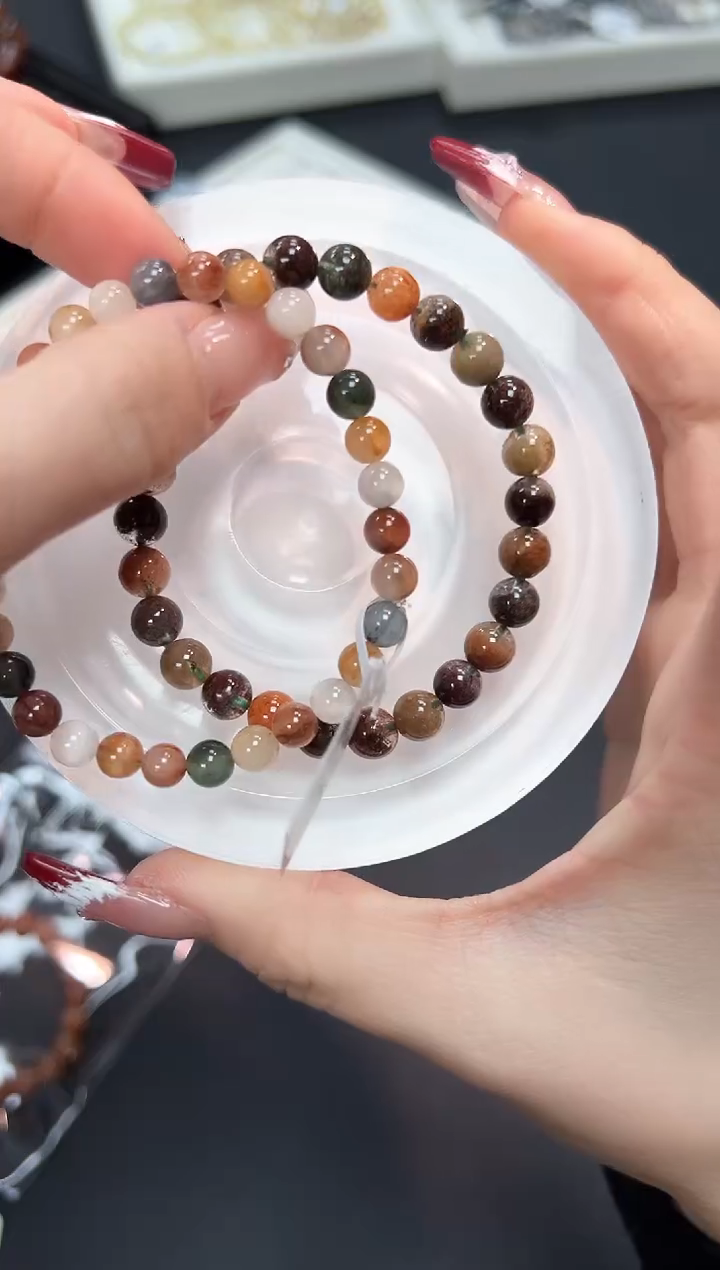 【闪购商品】水晶手串未镶嵌85a多样性发其一/2条默认微瑕