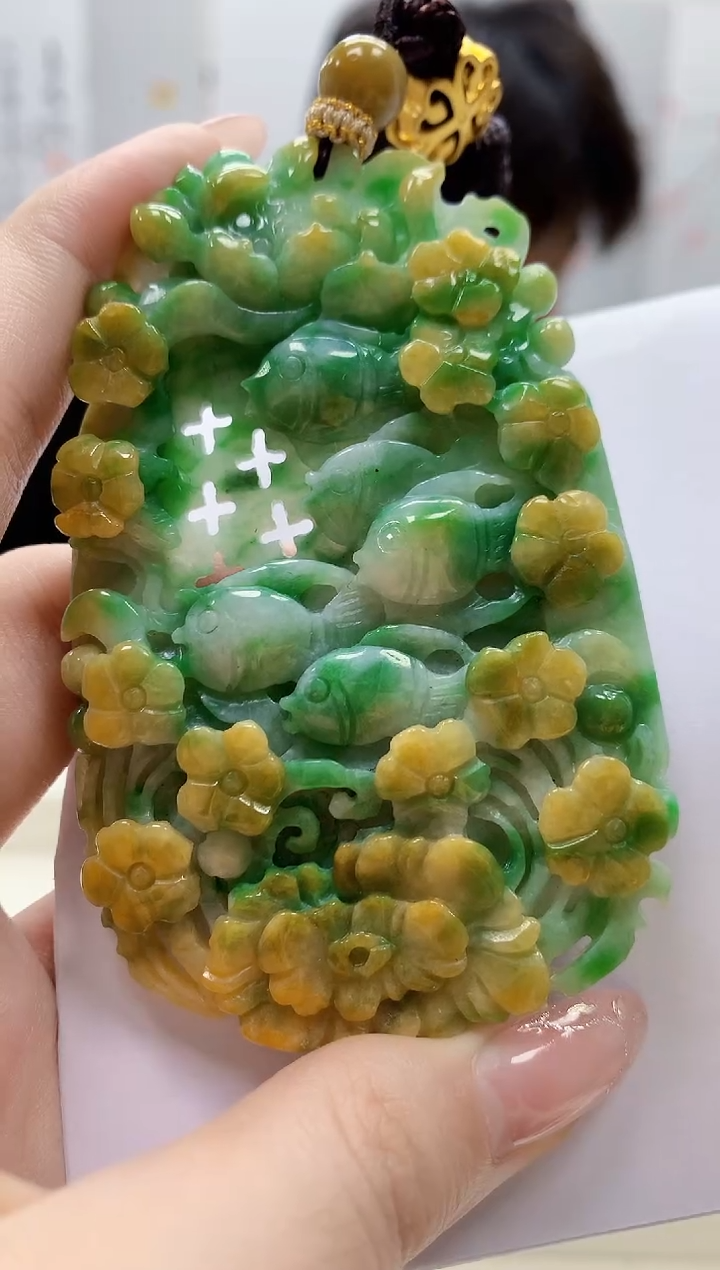 未镶嵌定制翡翠5145jw-毛货挂件28