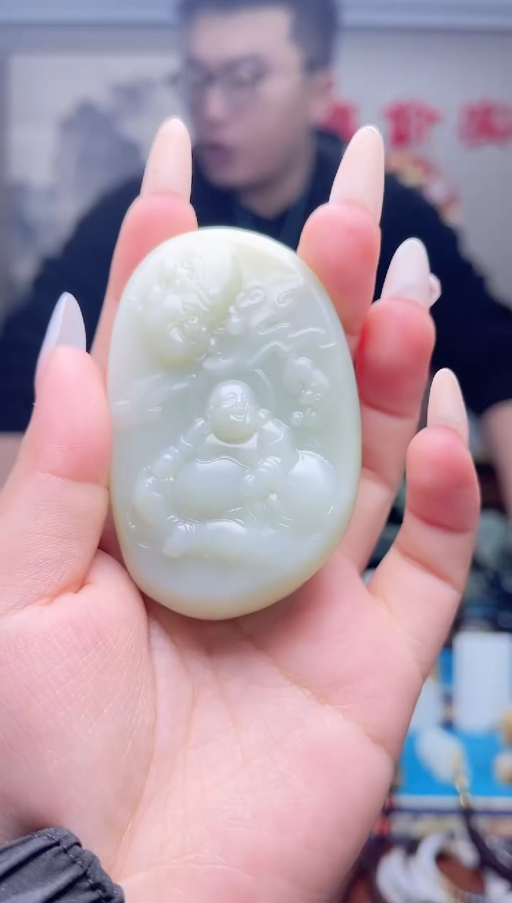 【闪购商品】和田玉挂件未镶嵌1