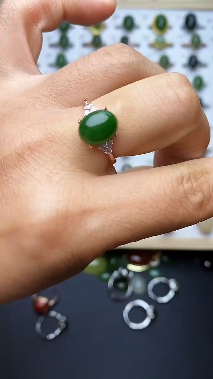 【闪购商品】和田玉戒指未镶嵌1