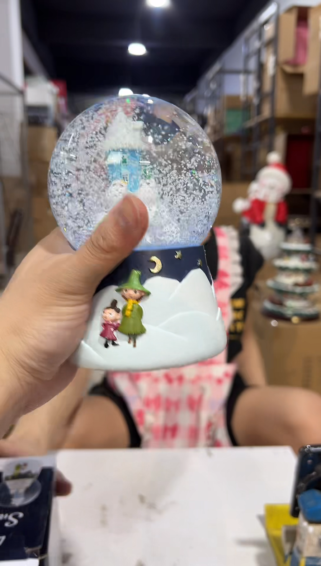 瓷片原盒姆明水晶球