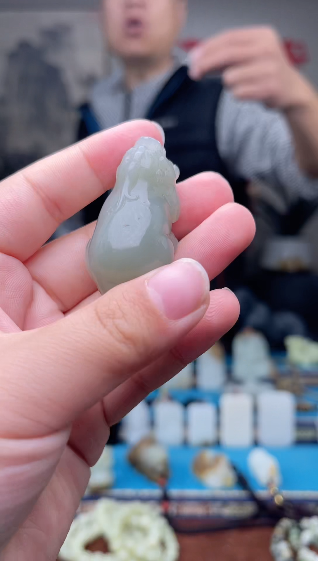 【闪购商品】和田玉未镶嵌挂件1