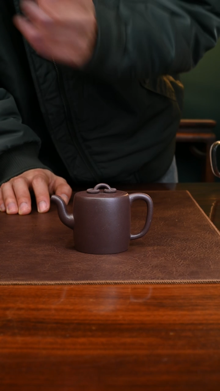 【闪购商品】紫砂茶壶景州双圈100cc底槽青