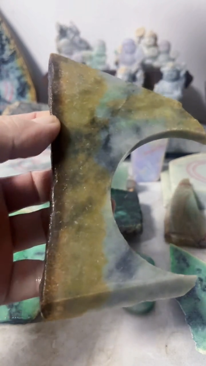 【闪购商品】翡翠吊坠(不含链)未镶嵌A344