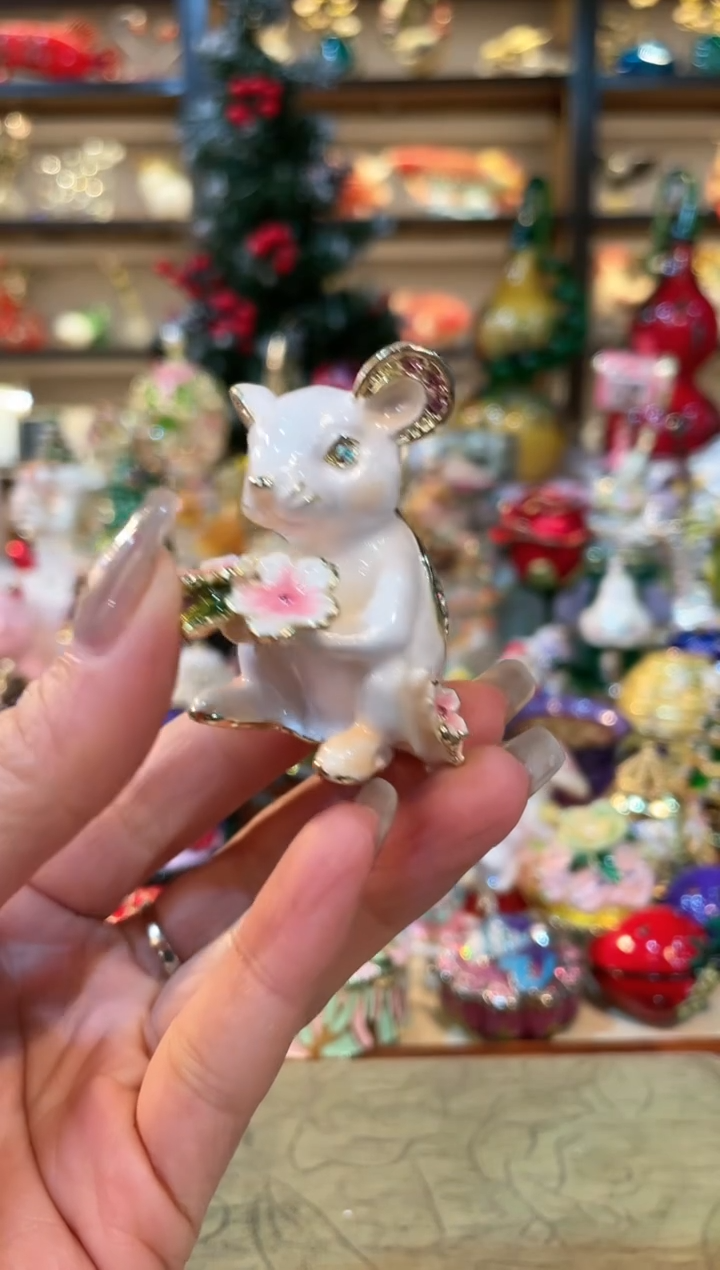 【闪购商品】 珐琅彩精致首饰盒