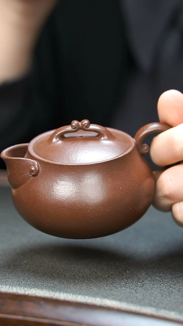 【闪购商品】紫砂茶壶紫泥如意壶