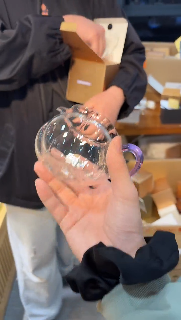 孤品包装瑕疵-禾器-纳福茶海-浅紫色