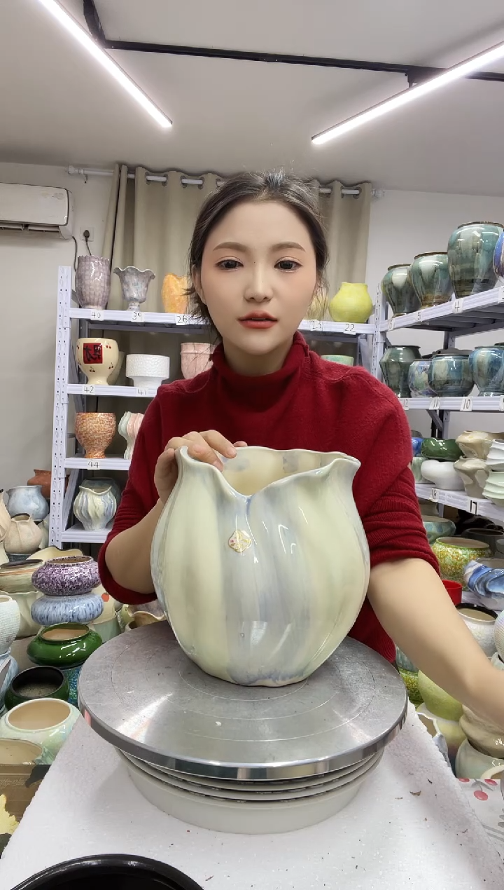 【1.3】花盆尺寸高： 20口：16