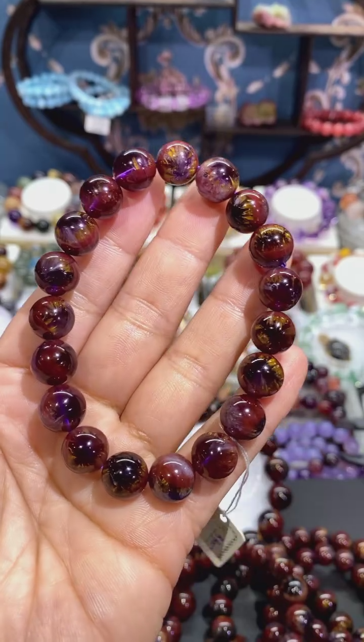 【闪购商品】水晶手串未镶嵌极光23 天眼10+