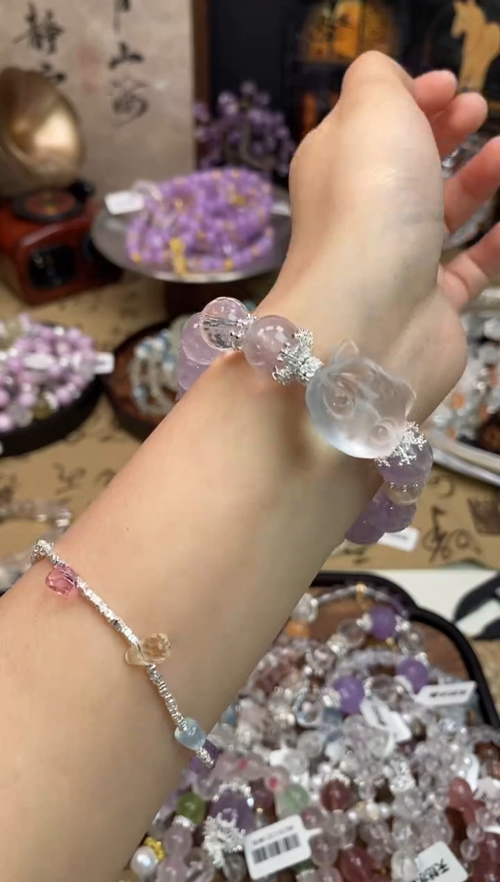 【闪购商品】紫晶手链未镶嵌238手串