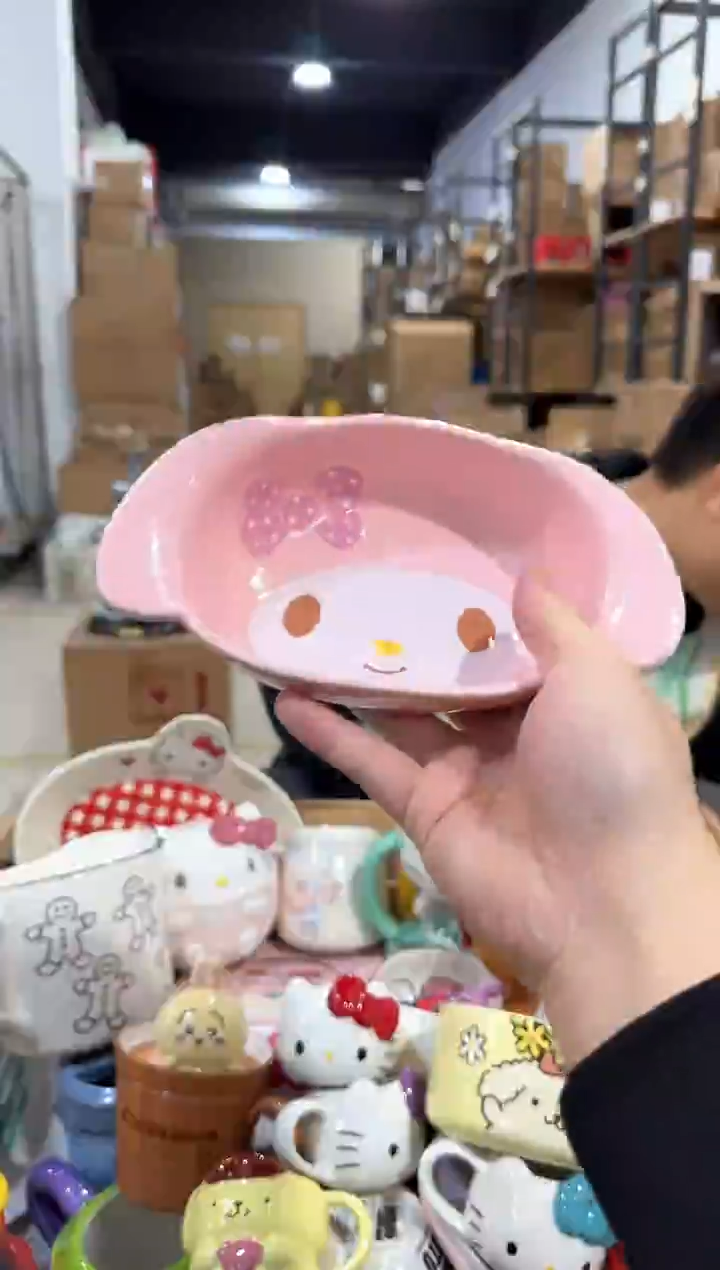 瓷片小号原盒美乐蒂深碗