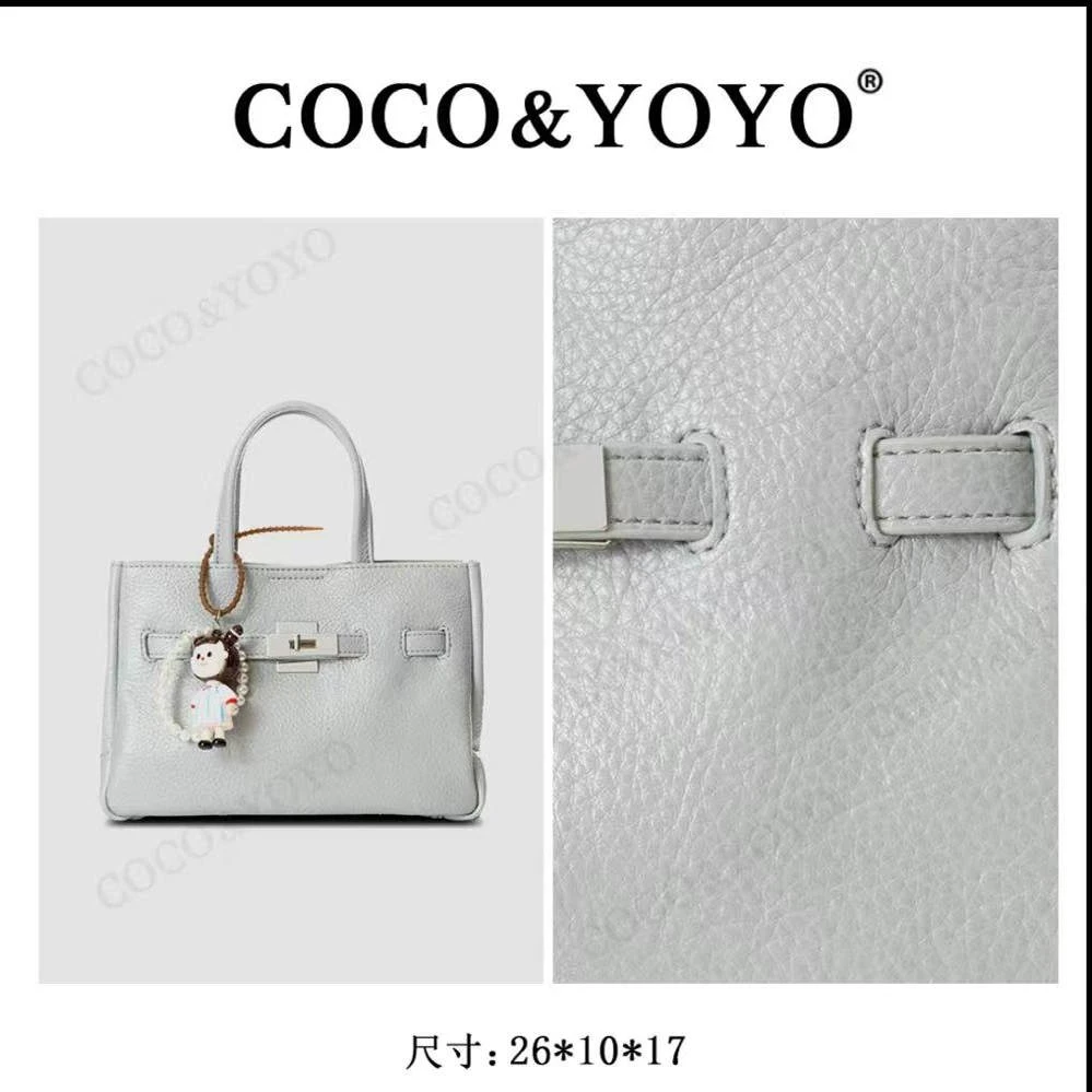 【蟹老板优选】2025新款小众高级感百搭时尚手提包植鞣皮斜挎包1726