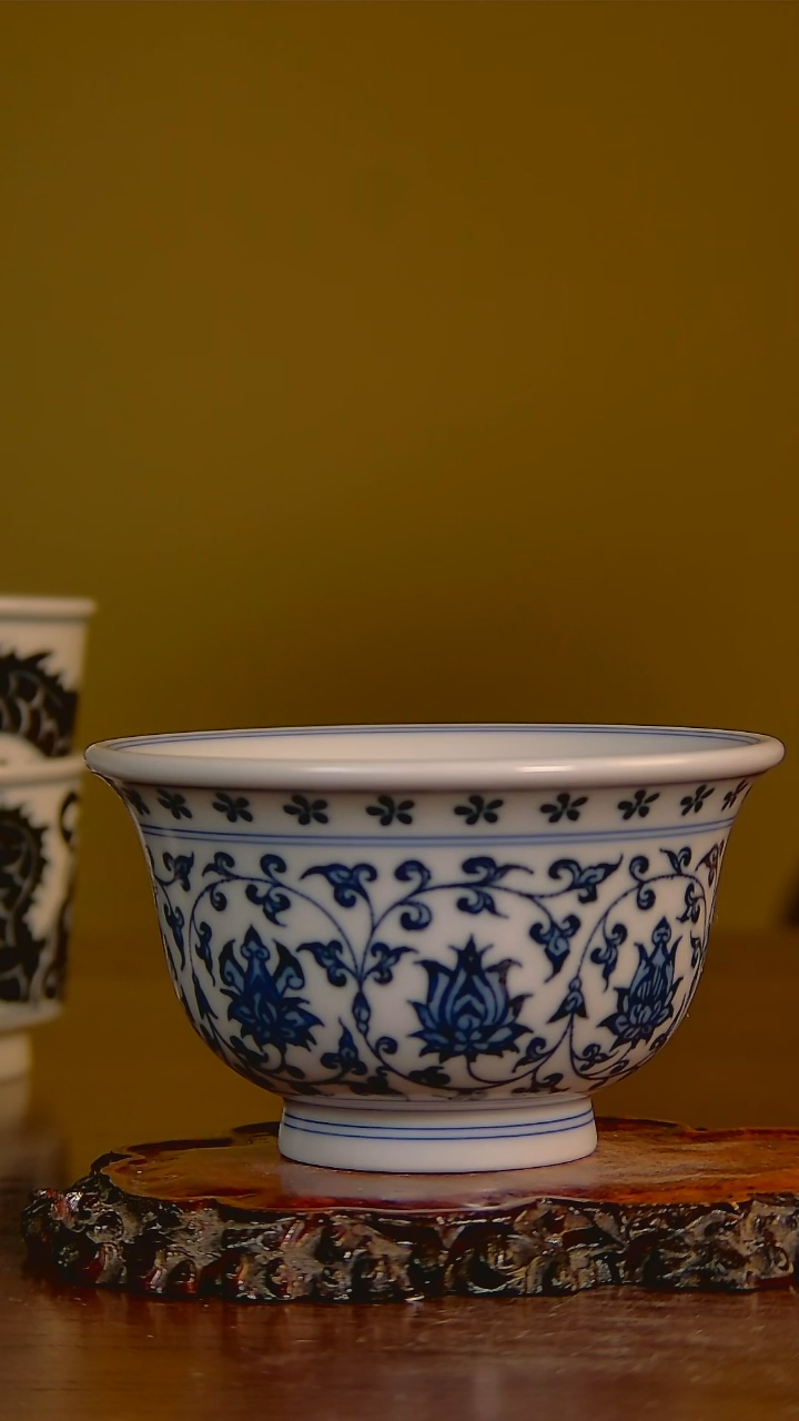 【闪购商品】杯手工手绘杯杯很美丽