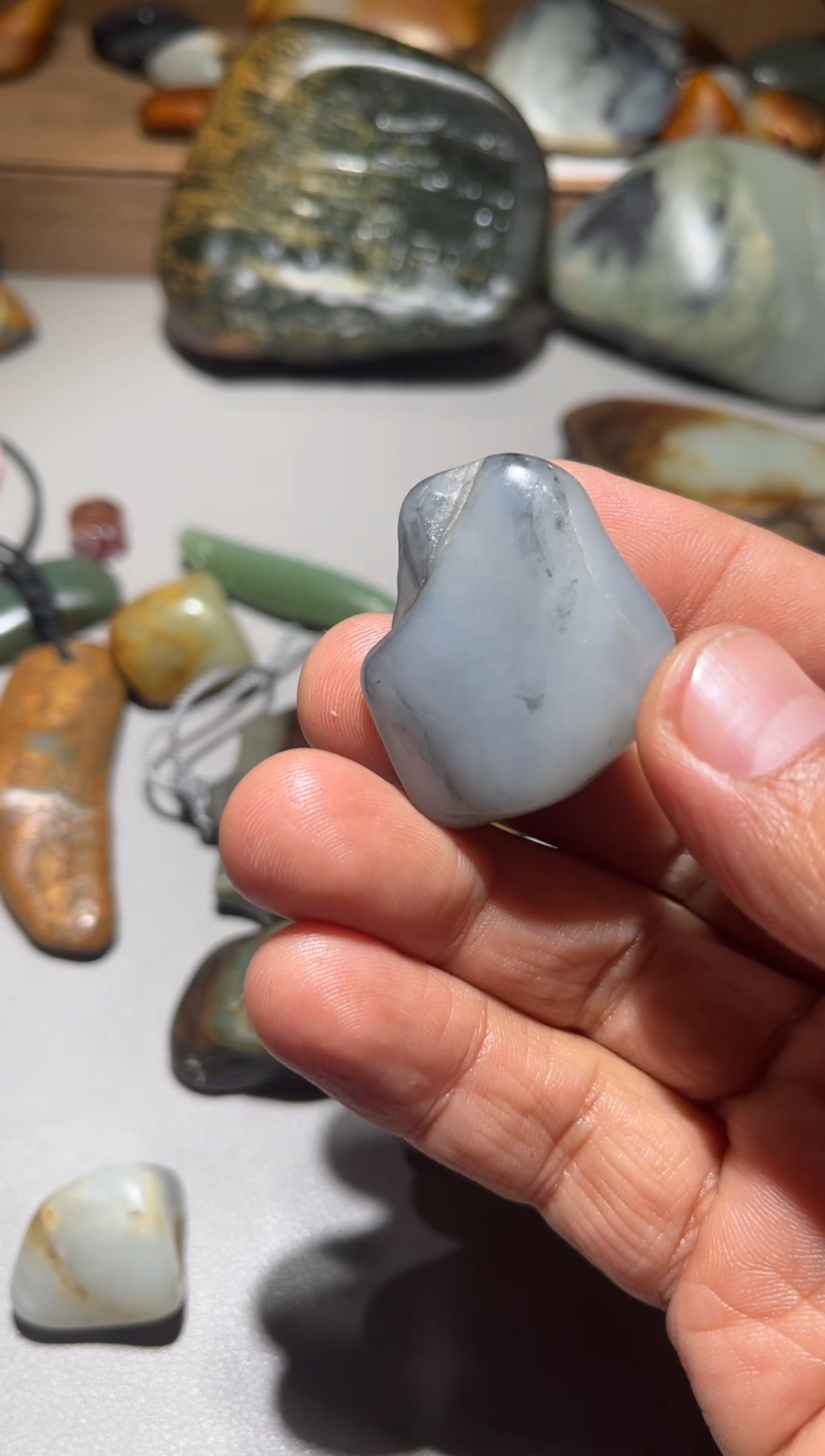 未镶嵌和田玉（子料）挂件和田玉籽料原石