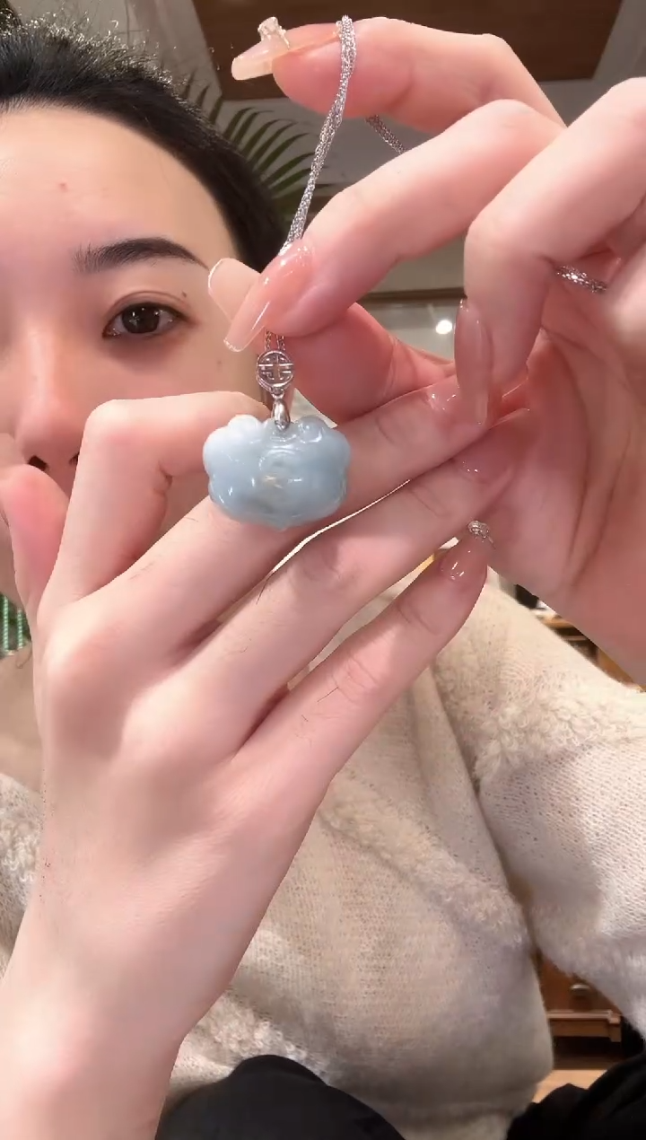 【闪购商品】翡翠颈饰未镶嵌国风