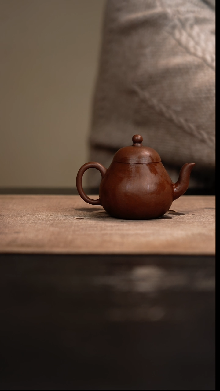 【闪购商品】紫砂茶壶梨形壶紫泥