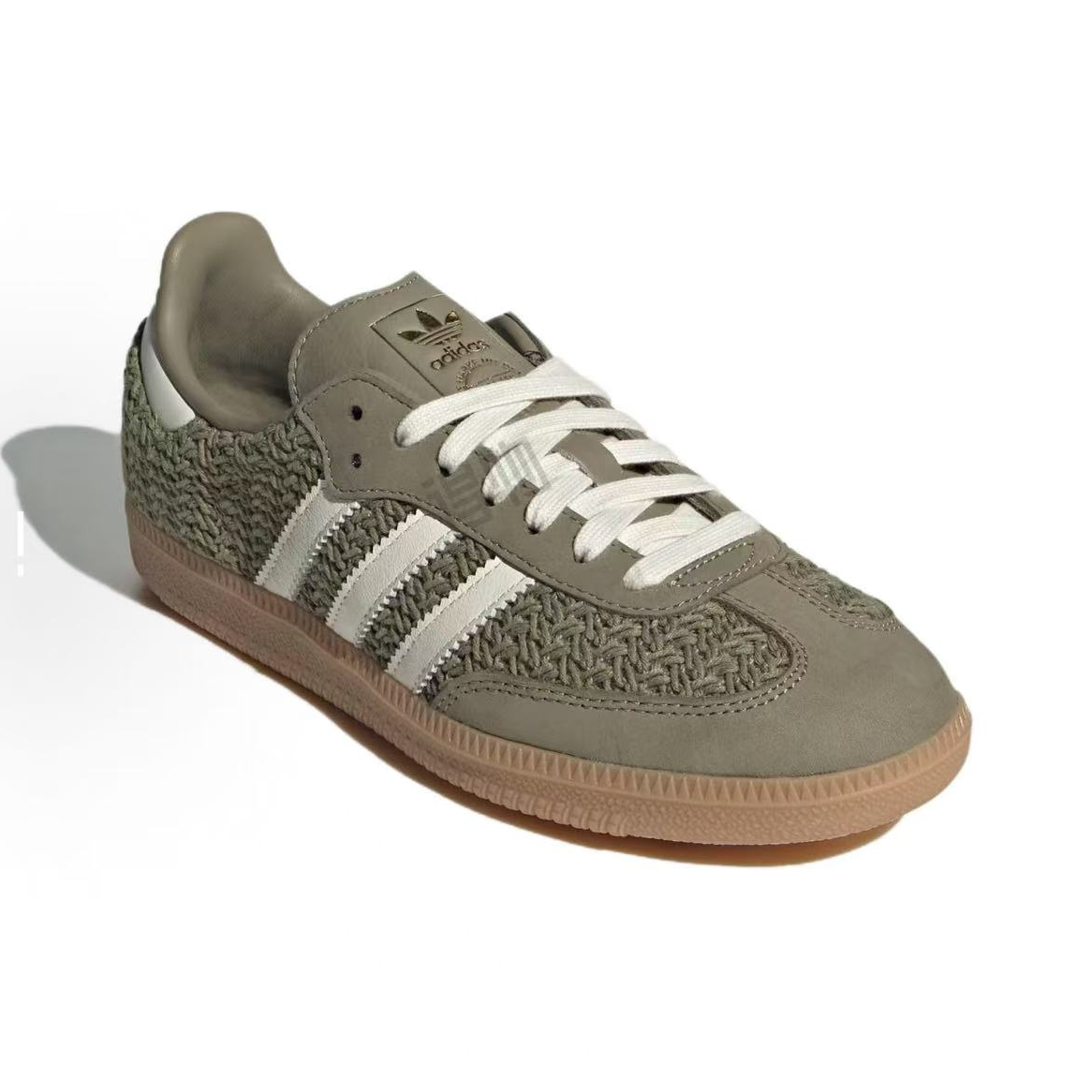 Adidas originals Samba时尚舒适绿色德行T头鞋JR9447