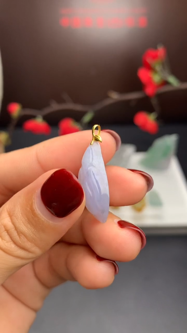 【闪购商品】定制翡翠18K金镶嵌