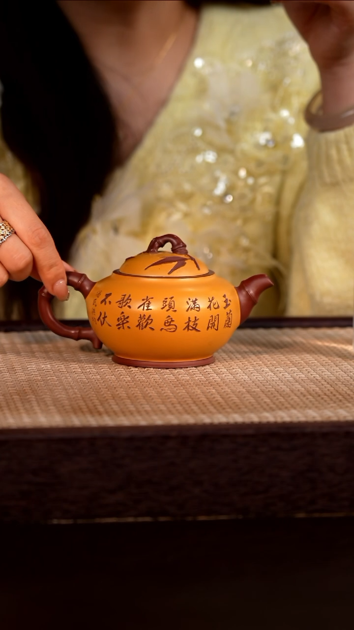茶壶紫砂传承经典 好工好料