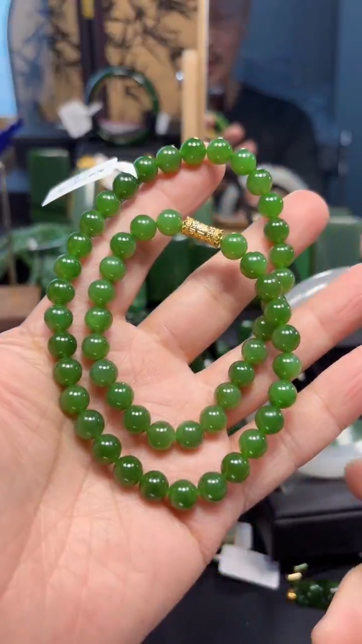 【闪购商品】和田玉（碧玉）颈饰未镶嵌1