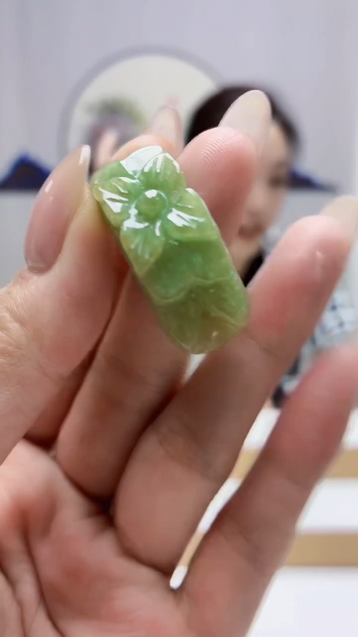 颈饰未镶嵌翡翠5160MM-jj挂件2