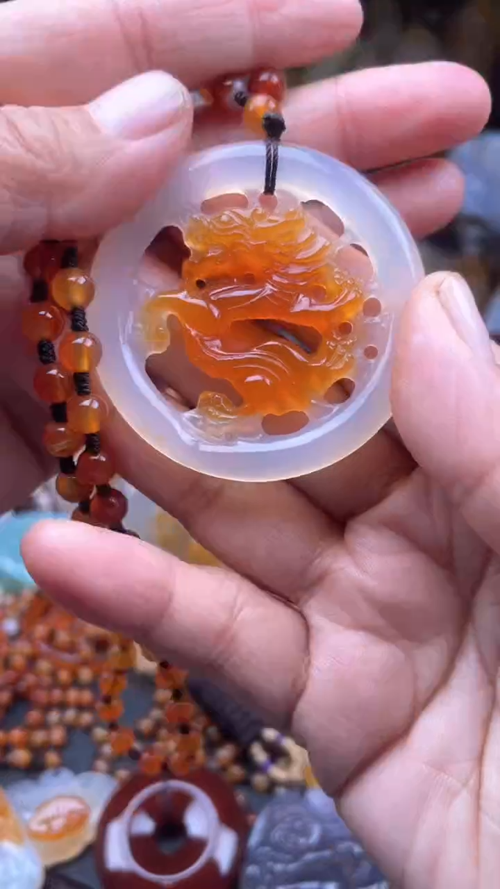 【闪购商品】玛瑙/玉髓颈饰未镶嵌AA