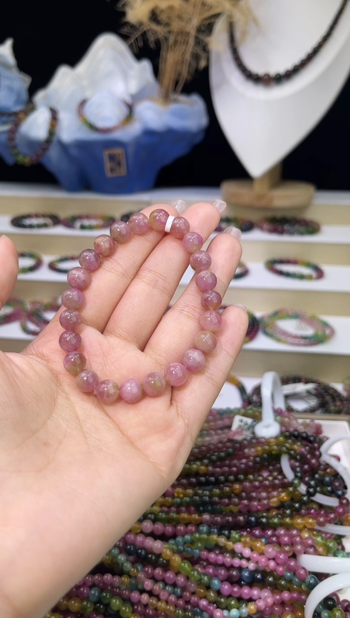 【闪购商品】碧玺/未镶嵌8mm+碧玺单圈多样性发货