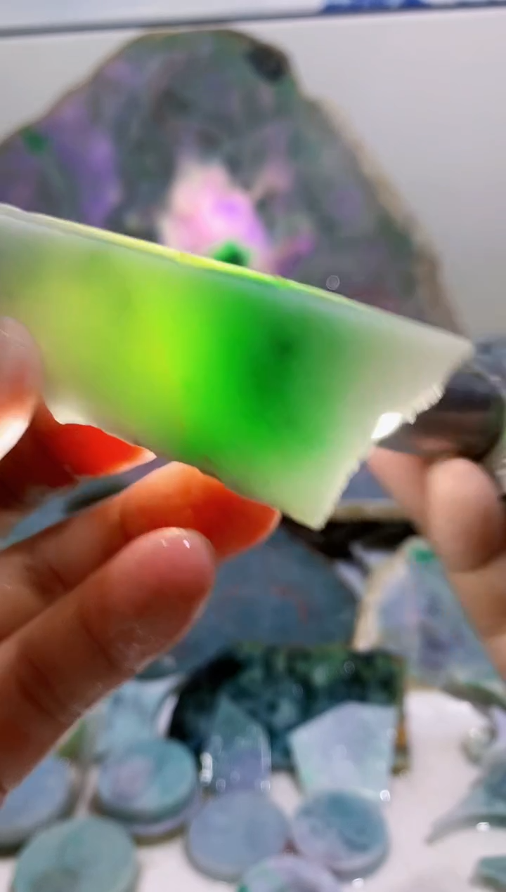 裸石翡翠0蒙0翡翠珠宝564